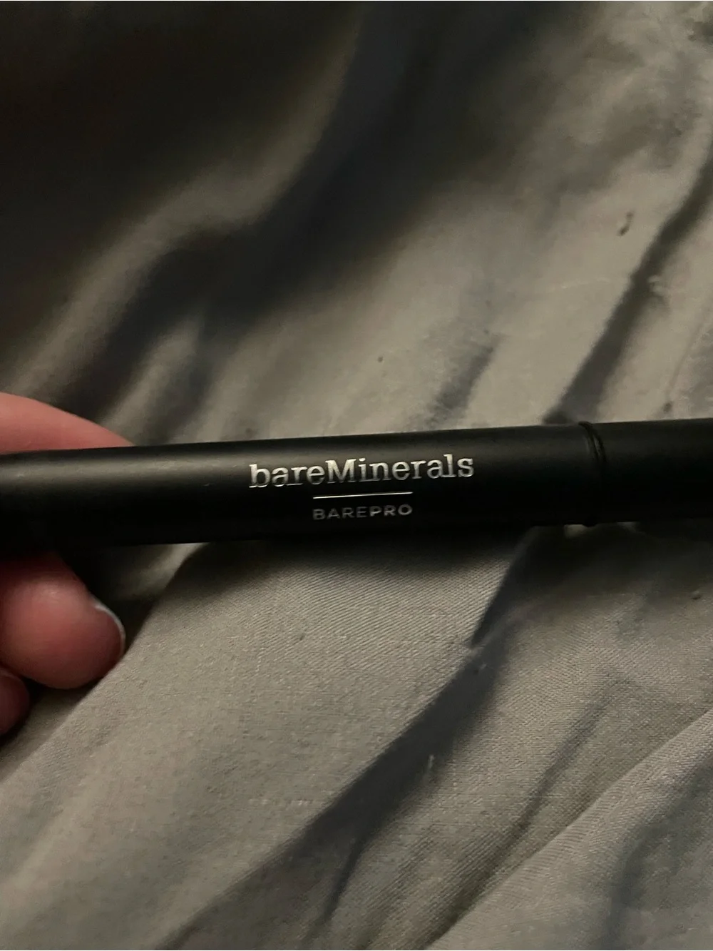 Barely used bareMinerals BarePro Eyeshadow stick in glistening graphite